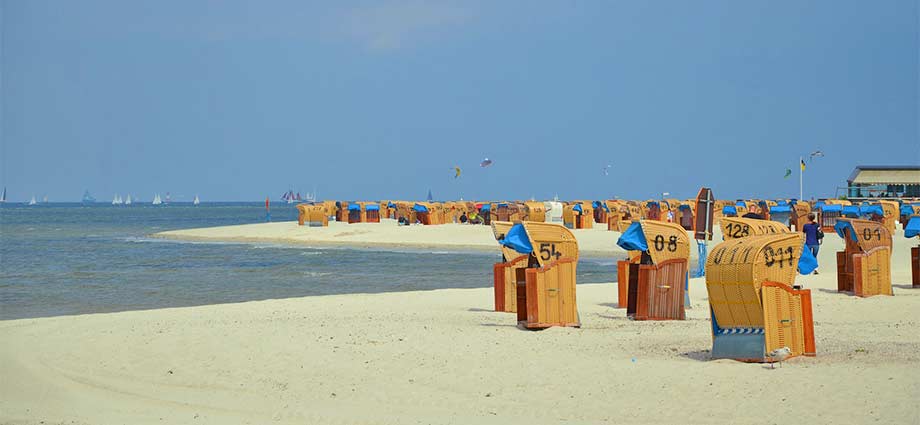 Am Strand in Laboe