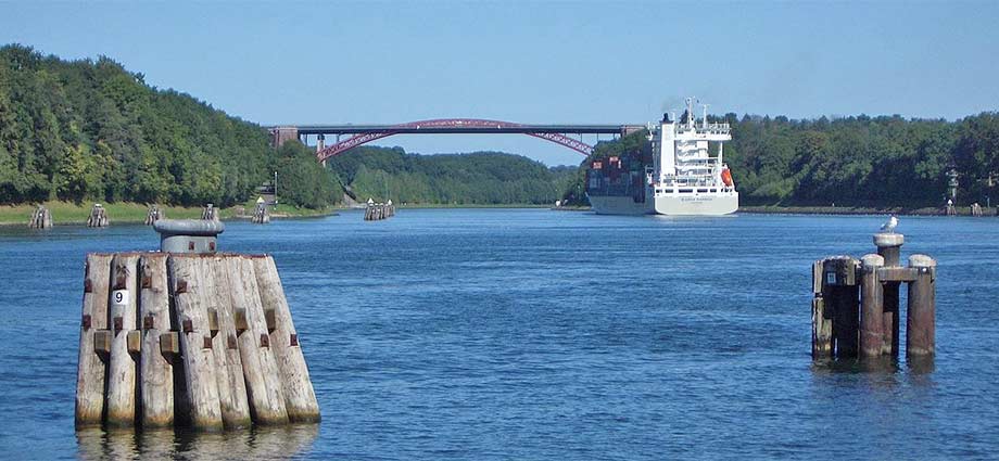 Levensauer Hochbrücke bei Kiel